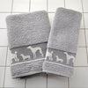 Vern Yip by SKL Home Dog Daze Bath Towel, Gray