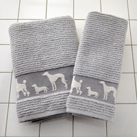 Vern Yip by SKL Home Dog Daze Bath Towel, Gray