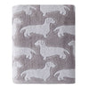 Dog Bath Towel, Gray