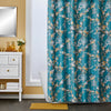 Vern Yip by SKL Home Floral Lanterns Fabric Shower Curtain, Teal