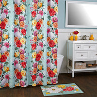 Vern Yip by SKL Home Floral Totem Fabric Shower Curtain, Multi