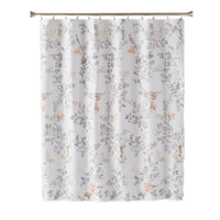 Greenhouse Leaves Shower Curtain, Multi/Blush