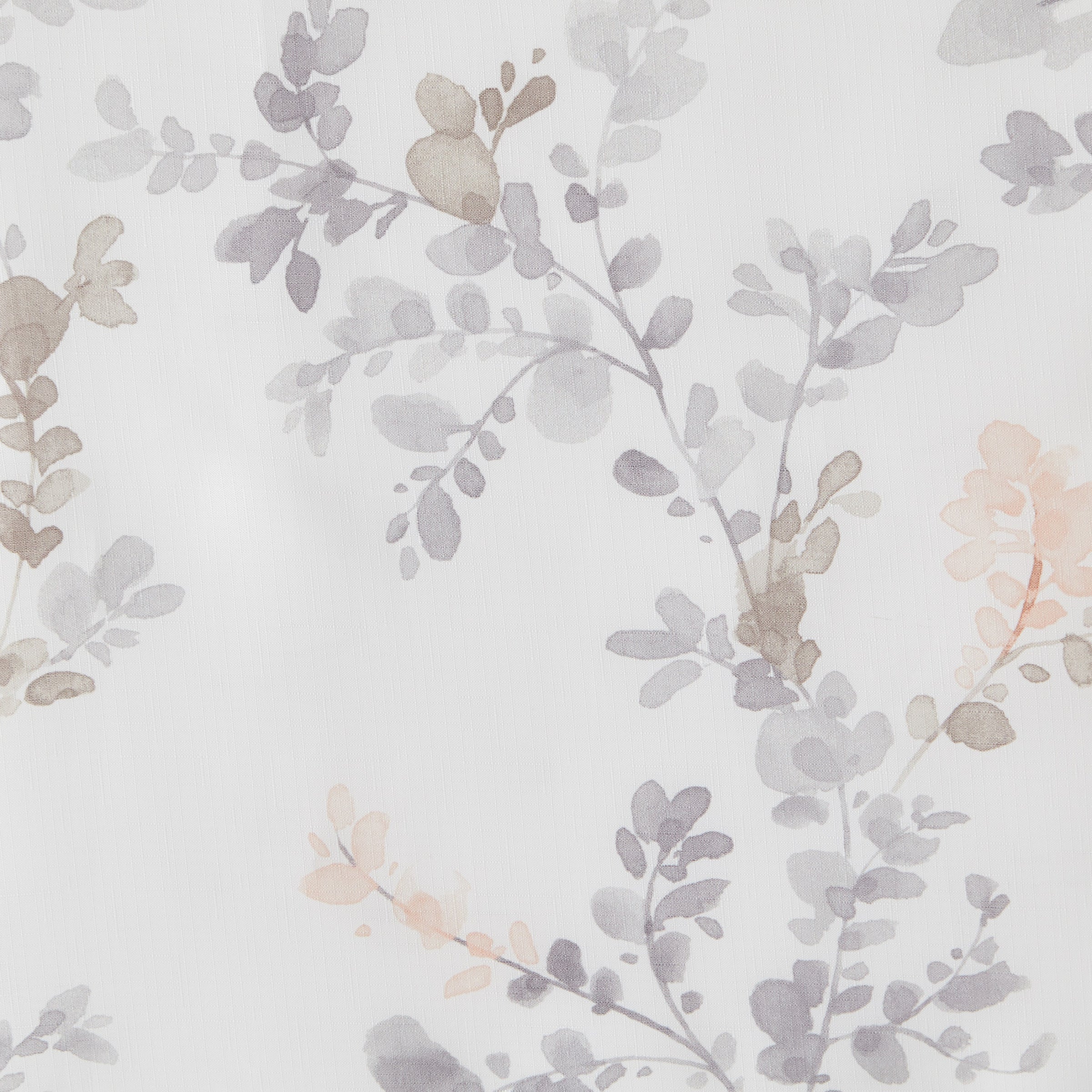 Greenhouse Leaves Shower Curtain, Multi/Blush
