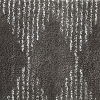 Geo Diamond Rug, Charcoal