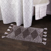 Geo Diamond Rug, Charcoal