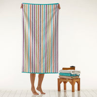 Good Vibes Bath Towel, Multi