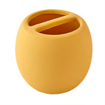 Good Vibes Toothbrush Holder, Curry