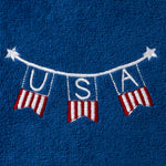 Holidays 6-Piece Hand Towel, USA detail