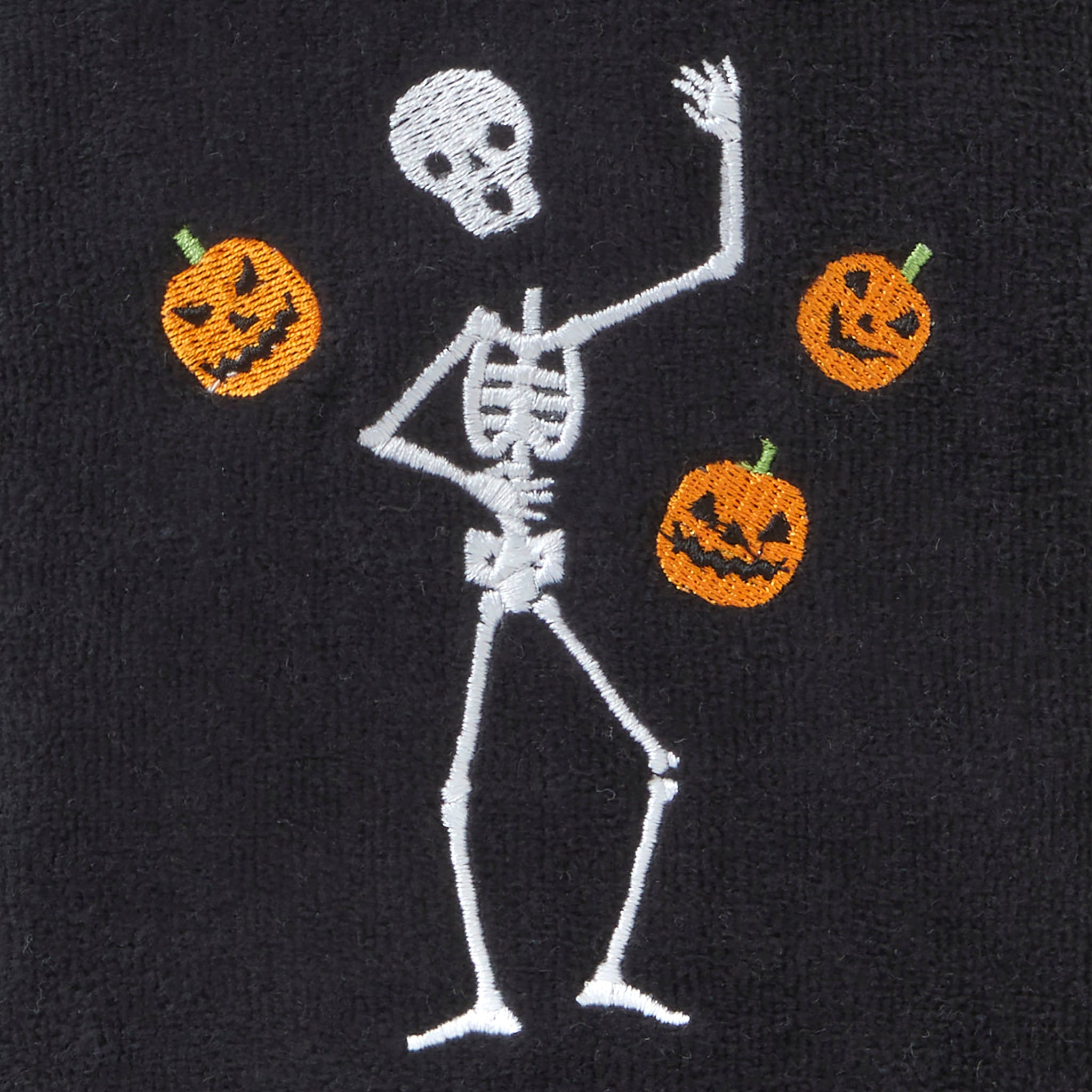 Holidays 6-Piece Hand Towel, Halloween detail
