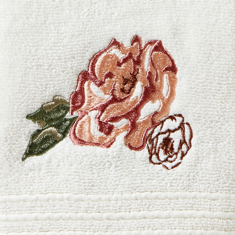 Holland Floral 2-Piece Hand Towel Set, Vanilla