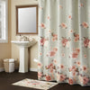 Holland Floral Fabric Shower Curtain, Sage
