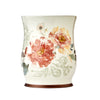 Holland Floral Wastebasket, Natural/Multi