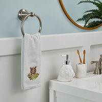 Vern Yip by SKL Home Jungle Cats Cheetah 2-Piece Hand Towel Set, Gray