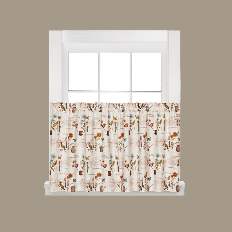 Le Jardin Window Valance, Multi, 58" x 13"