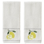 Lemon Zest 2-piece Hand Towel Set