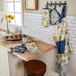 Lemon Medallion Apron, Multi