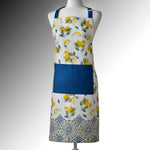 Lemon Medallion Apron, Multi