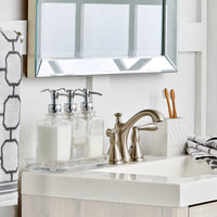 Vern Yip by SKL Home Lincoln Lotion Dispenser, Clear