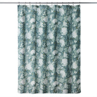 Vern Yip by SKL Home London Floral Fabric Shower Curtain, Green/Multi
