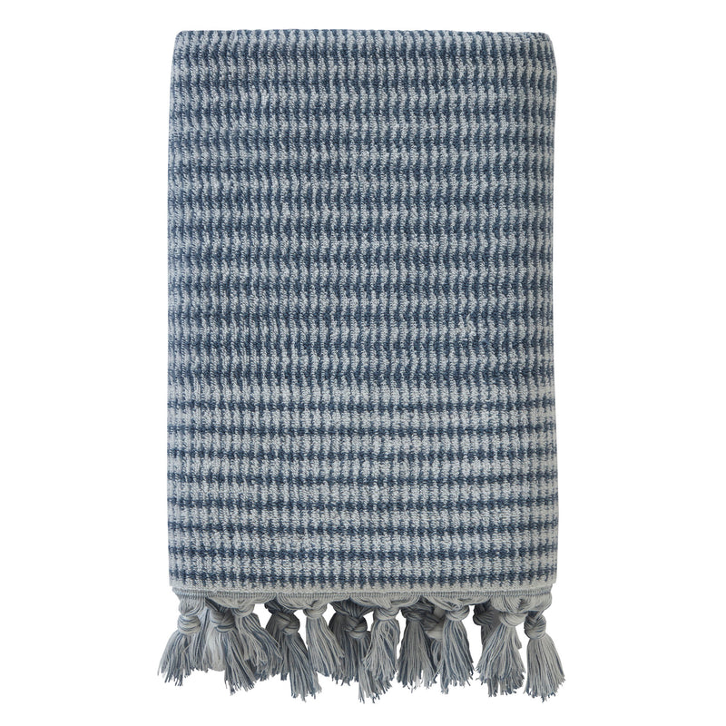 Longborough Bath Towel, Denim