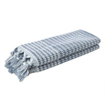 Longborough 2-piece Hand Towel Set, Denim, stack