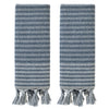 Longborough 2-piece Hand Towel Set, Denim