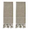 Longborough 2-piece Hand Towel Set, Tan