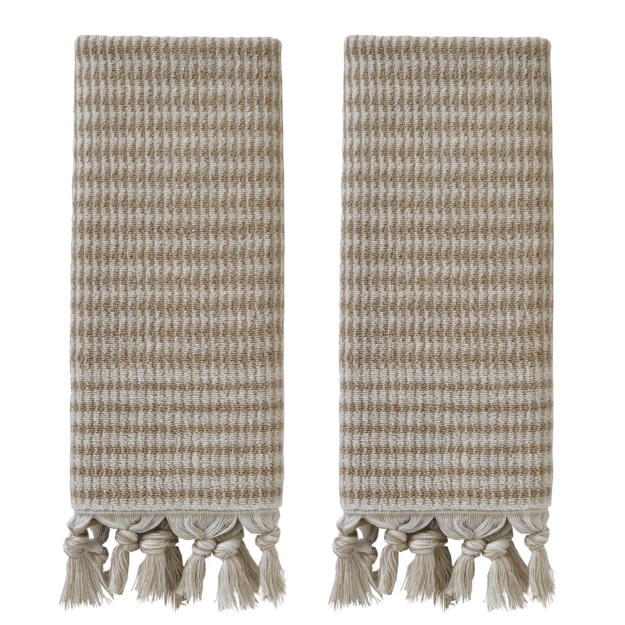 Longborough 2-piece Hand Towel Set, Tan