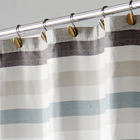 Loop Shower Curtain Hooks, Chrome