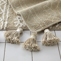 Medallia Large Rug, Natural