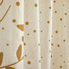 Merry Reindeer Shower Curtain, Ivory, detail