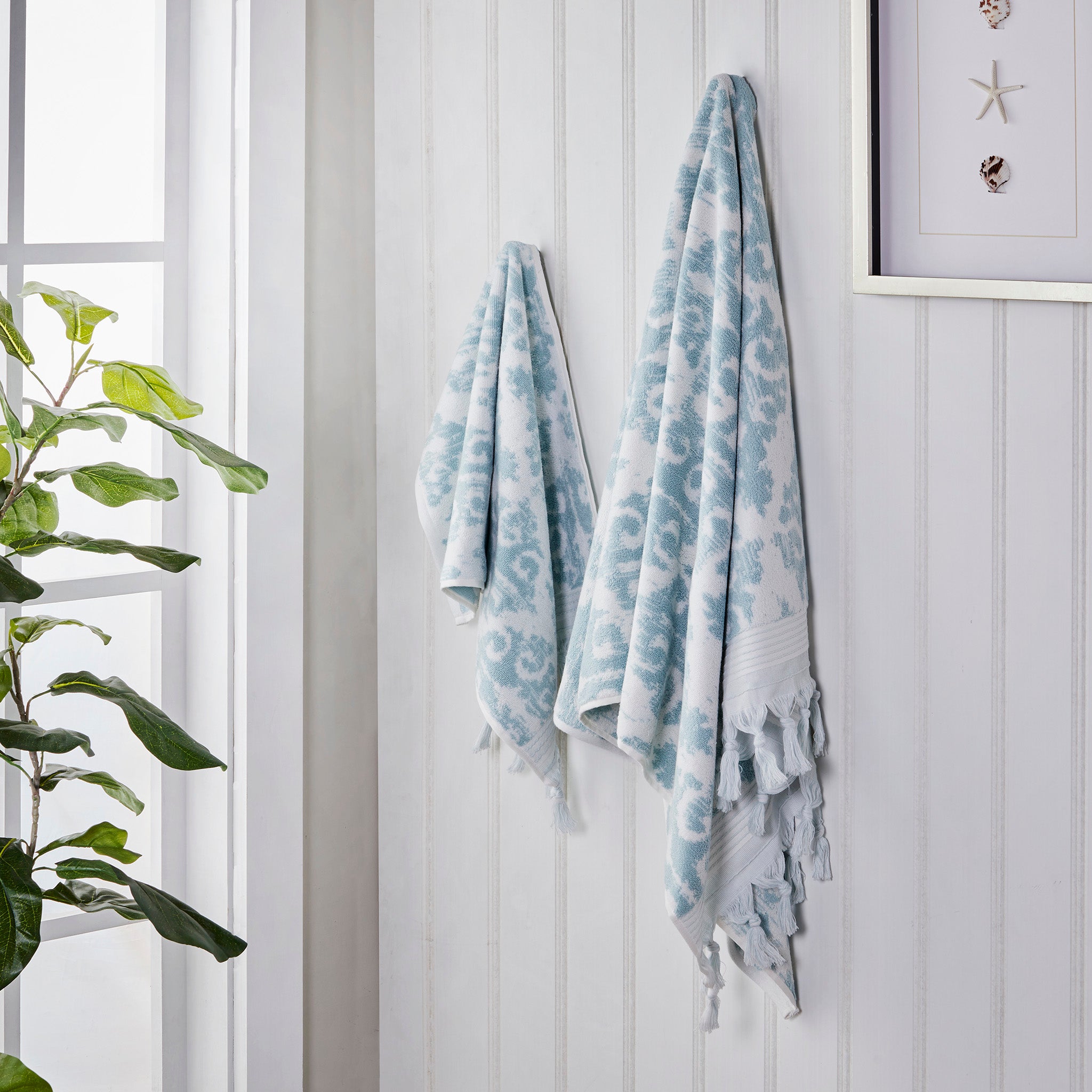 SKL Home Mirage Fringe Hand Towel - Thumbnail 3