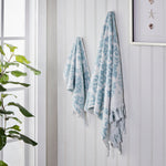 Mirage Fringe Towels Aqua, Lifestyle