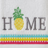Pineapple Home Hand Towel, White, detail