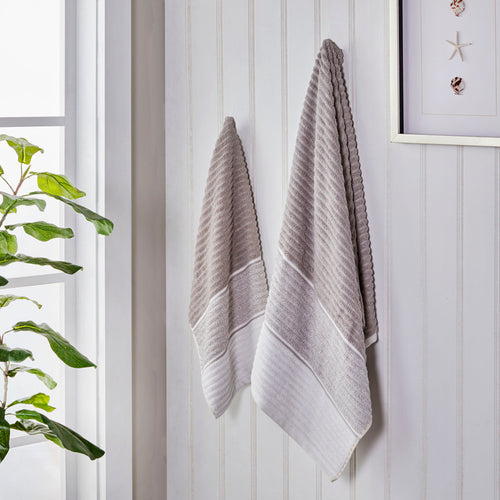 Planet Ombre Towels, Taupe, Lifestyle