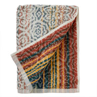 Rhapsody Bath Towel, Spice Multi, folded over