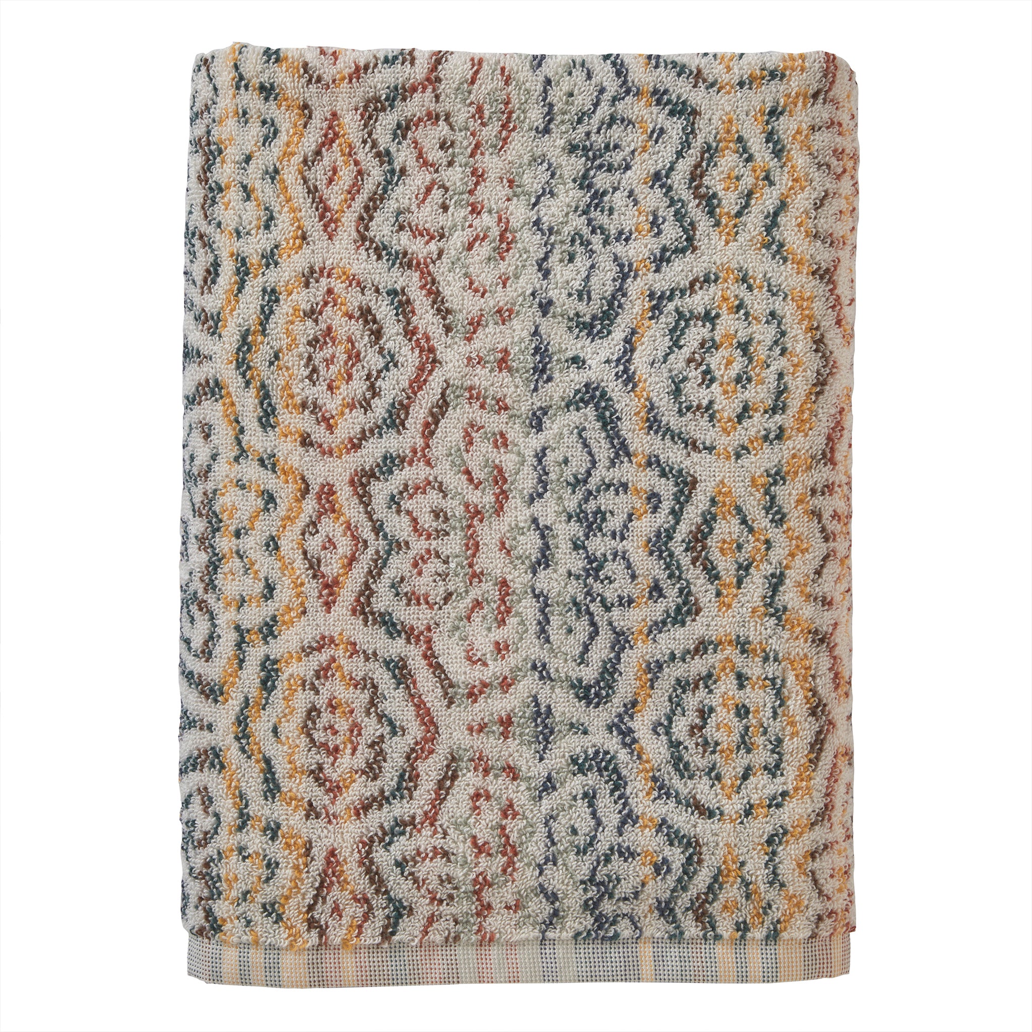 Rhapsody Bath Towel, Spice Multi