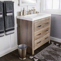 Roche Wastebasket, Stainless Steel