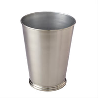Roche Wastebasket, Stainless Steel