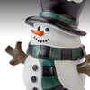 Rustic Plaid Snowman Lotion/Soap Dispenser, Green Multi, detail