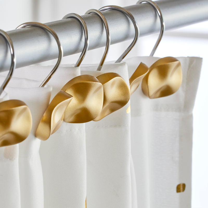 Sparkle Shower Curtain Hooks, Gold – SKL Home