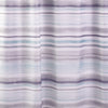 Water Stripe Fabric Shower Curtain, Aqua