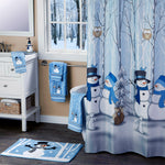 Winter Friends 2-Piece Hand Towel Set, Blue, Lifestyle