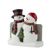 Woodland Winter Toothbrush Holder, Gray Multi