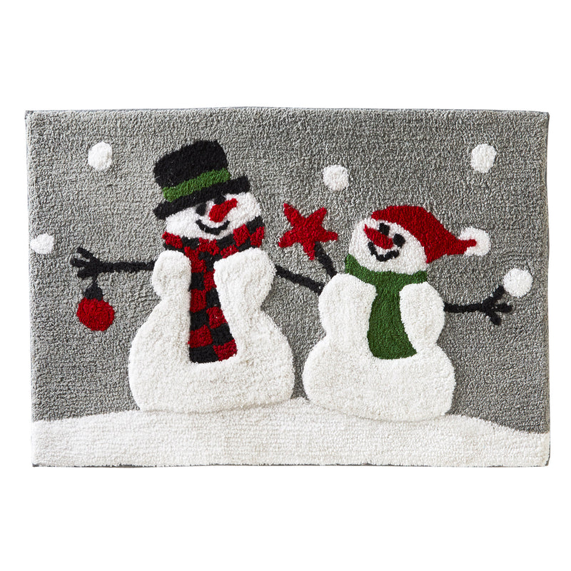 Woodland Winter Rug, Gray