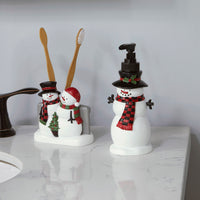 Woodland Winter Lotion/Soap Dispenser, White Multi, Lifestyle