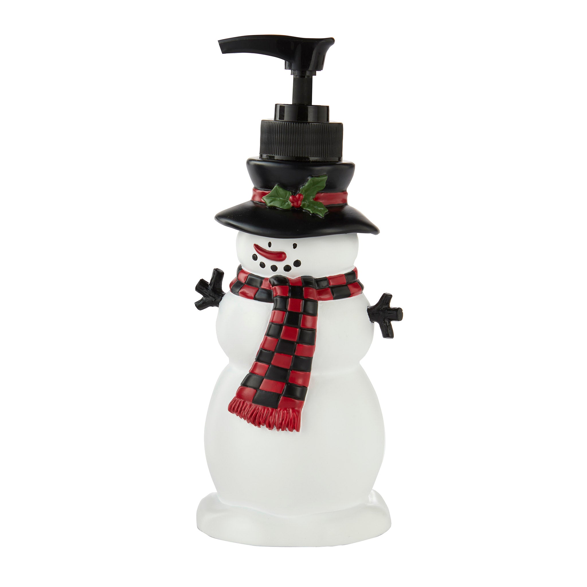 Woodland Winter Lotion/Soap Dispenser, White Multi